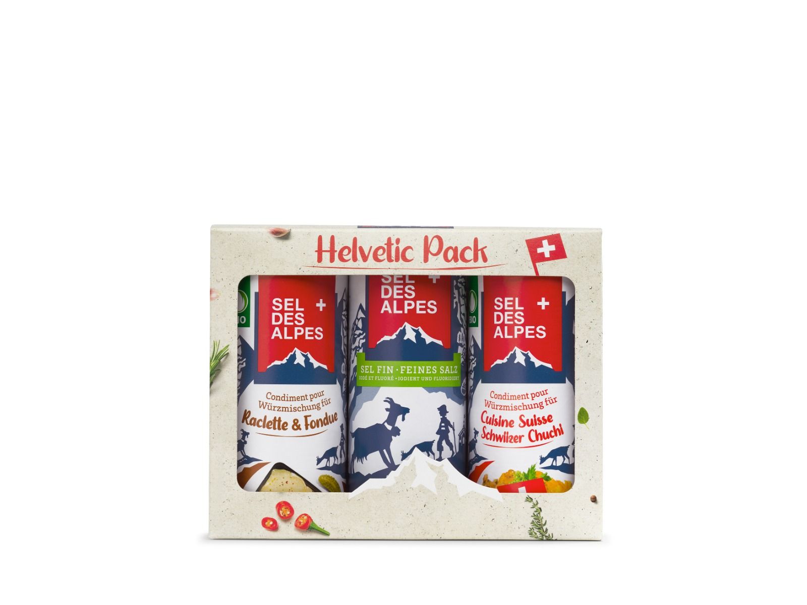 Helvetic Pack - Würzmischungen Bio