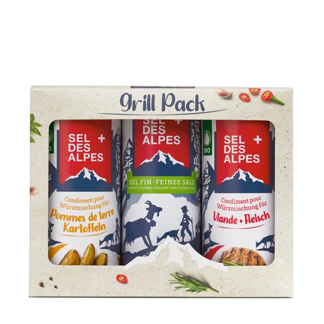 Grill Pack - Würzmischungen Bio