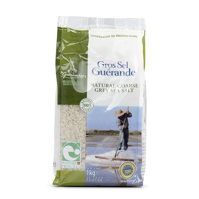 Meersalz grob aus Guérande "Nature et Progrès"