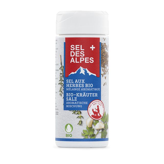 Fleur des Alpes sel gourmet avec thym Bio suisse